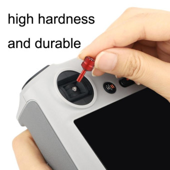 1 Pair Sunnylife MM3-YG393 For DJI Mini3 Pro DJI RC With Screen Remote Control Thumb Rocker(Gold)