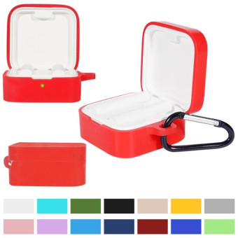 Bluetooth Earphone Silicone Cover For Xiaomi Air2 SE(Wine Red)
