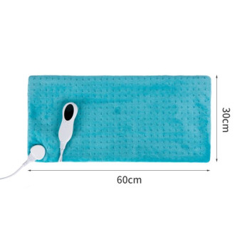 FY-1224 30x60cm Multifunctional Intelligent Temperature Control Timing Electric Blanket, Color: Peacock Blue(US Plug)