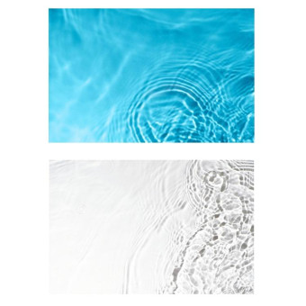 3D Double-Sided Matte Photography Background Paper(Water Ripples)