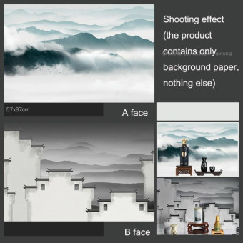 3D Double-Sided Matte Photography Background Paper(National Wind Landscape 2)