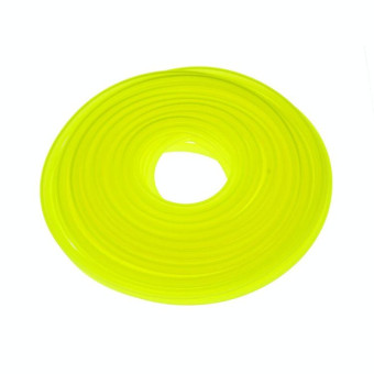 TF-1795 18m/roll Motorcycle Modification Accessories Colorful Gasoline Pipe(Yellow)