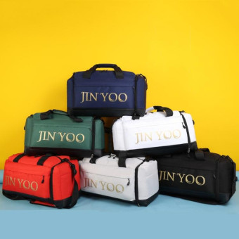 Waterproof Large-capacity Travel Bag Dry and Wet Separation Sports Bag(Beige)