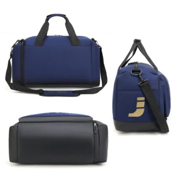 Waterproof Large-capacity Travel Bag Dry and Wet Separation Sports Bag(Beige)