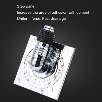 Washing Machine Using Full Copper Floor Drain(K6055 Black Bronze+Plastic Single Bend+Straight Row)