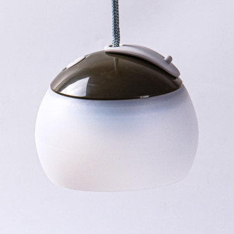 Retro Camping Lantern Rechargeable Haning Hook Night Light(Army Green)