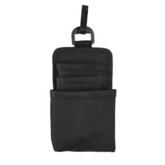 Vehicle Air Outlet Storage Bag Multi-function Document Change Storage Bag(Black)