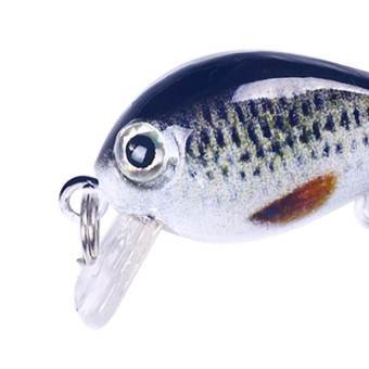 HENGJIA 2.5cm 1.5g Floating Water Little Fat Micro-Object Mini 3D Printing Luya Bait(1)