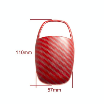 For Dodge Challenger/Charger SRT Gear Left-hand Drive Head Cover Gear Lever Decoration(Red)