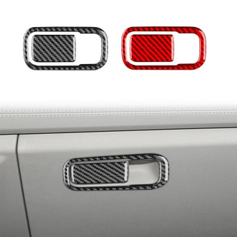 For Volkswagen Sagitar 2019-2023 2pcs /Set Left-hand Drive Co-pilot Handle Panel Sticker(Red)