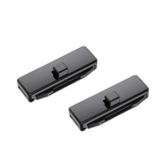 SHUNWEI 1pair Car Safety Belt Limiter Anti-Stranglehold Clip(Black)