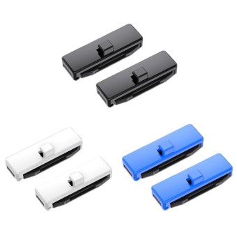 SHUNWEI 1pair Car Safety Belt Limiter Anti-Stranglehold Clip(Black)