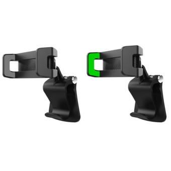 Multifunctional Car Rear Seat Sun Visor Dining Table Mobile Phone Holder(Green)