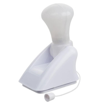 0.3W LED Mini Pull Cord Light Bulb Bedside Night Light(White)