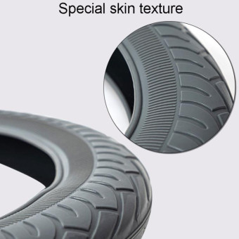 For 36cm-40cm Diameter Steering Wheel Car Silicone Protective Cover Wear Resistant Non-Slip Tire Pattern Driving Grip Sleeve(Beige)