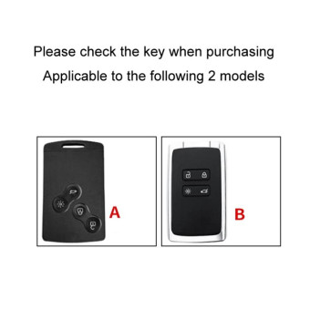 For Renault Car Key Cover Multifunctional Keychain Anti-lost Number Plate(B)