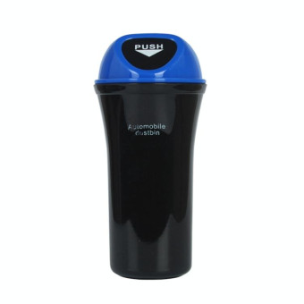 Car Mini Trash Can Multifunctional Interior Storage Box(Sapphire)