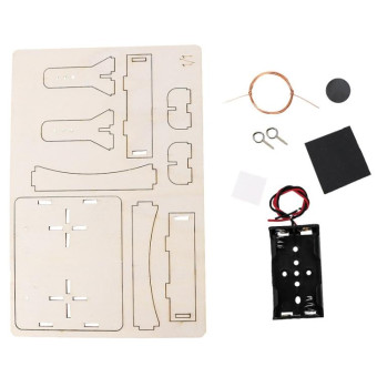 DIY DC Motor Pupils Handmade Electromagnetic Coil Science Experiment Material Kit