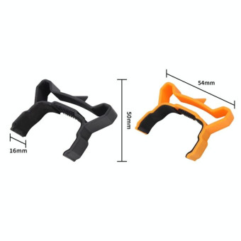 For DJI Avata 2 CQT Adhesive Airflow Cutting Flight Tail for Drones(Orange)
