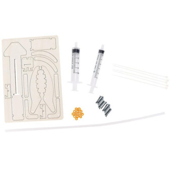DIY Hydraulic Mechanical Arm Technology Homemade Pliers Pupils Science Experiment Material Kit