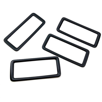 For Toyota 2022 Voxy/Noah 90 Series Rear Air Vent Decorative Frame(Black)