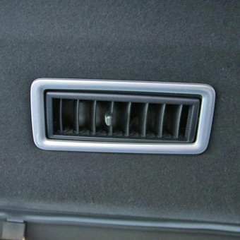 For Toyota 2022 Voxy/Noah 90 Series Rear Air Vent Decorative Frame(Black)