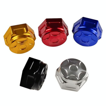 Motorcycle Light Bee Uplink Screws Uplink Modification Screws Decorative Cover(Blue)