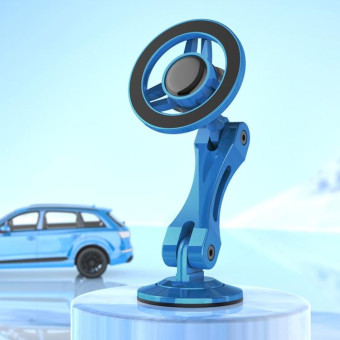 Magsafe Car Magnetic Rotating Adjustable Mobile Phone Holder(Blue)