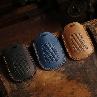 For Kymco S350 Hallmo Motorcycle Smart Remote Control Key Bag(Black)