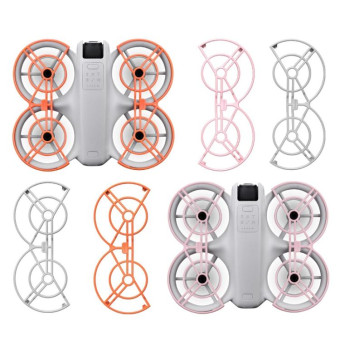 For DJI Neo Drone BRDRC Propellers Guard Cover Anti-collision Ultra-light Bumper Ring(Pink)