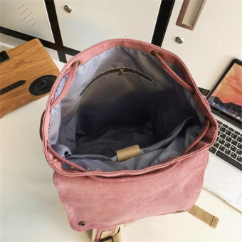 Travel Canvas Backpack Large Capacity School Bags for Teenage Girls and Boys(White)