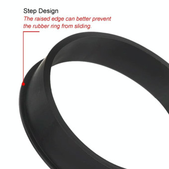 Car Modified Air Filter Reducer Rubber Ring(76mm To 63.5mm)