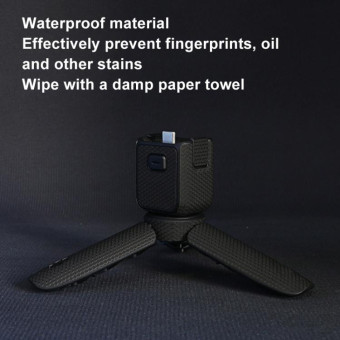 For DJI Pocket 3 Camera Stickers Anti-scratch Non-adhesive Protective Film(Matrix Black)