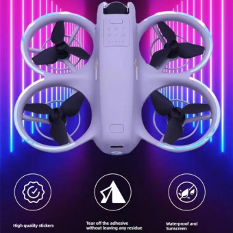 For DJI Neo Luminous Stickers Night Glow Cool Film(Grass Green)