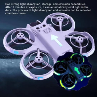 For DJI Neo Luminous Stickers Night Glow Cool Film(Grass Green)