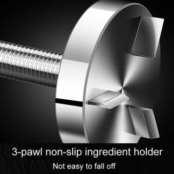 Multifunctional Rotary Potato Slicer Kitchen Hand Crank Slicing Tool(Aluminum Alloy Model)