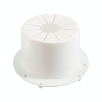 Yacht RV Round Wire Hatch Storage Box(White)