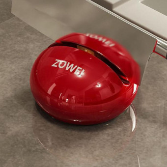 Suction Cup Knife Sharpener Kitchen Household Mini Sharpening Tool Tungsten Steel Quick Sharpening Tool(Red)