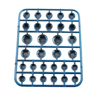 Motorcycle Scooter Modification Parts Screw Cover Decorative Screw Cap(Red)