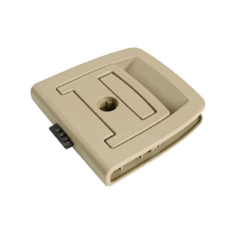 For BMW X5 E70 / X6 E71 E72 Car Boot Handle Inside Trunk Lid Bottom Plate Handle 51479120283(With Lock Hole Beige)