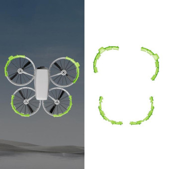 For DJI Flip RCSTQ Paddle Impact Protector Cushioning Anti-scratch and Anti-bump Ring(Green)