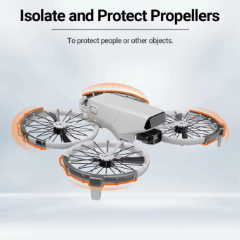 For DJI Flip RCSTQ Paddle Impact Protector Cushioning Anti-scratch and Anti-bump Ring(Green)