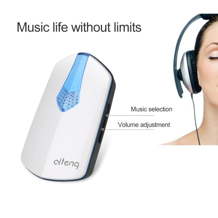 AITENG V026J Wireless Batteryless WIFI Doorbell, US Plug