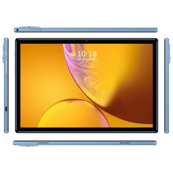 X09 10.1 inch 4G LTE Tablet PC, 4GB+32GB, Android 8.1 MTK6755 Octa Core, Support Dual SIM, EU Plug (Blue)