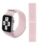 For Apple Watch 46mm / 49mm / 45mm / 44mm Simple Fashion Nylon Watch Band with Magic Stick(Pearl White)