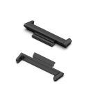 For Huawei Watch Fit 2 2 in 1 Metal Watch Band Connectors (Black)