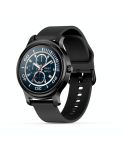 SMA-R2 1.3 inches IPS Screen Smart Watch IP65 Waterproof,Support Call /Message Reminder /Dual-mode Bluetooth 3.0 + 4.0/ Sleeping Monitoring /Sedentary Reminder(Black Silicone Strap)