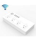 XS-A24 WiFi Smart Power Plug Socket Wireless Remote Control Timer Power Switch with USB Port, Compatible with Alexa and Google Home, Support iOS and Android, US Plug