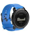 Silicone  Watch Band for SUUNTO Traverse(Blue)