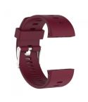 Silicone Sport Watch Band for POLAR V800(Wine Red)